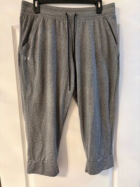 Under Armour Heather Gray Performance Joggers